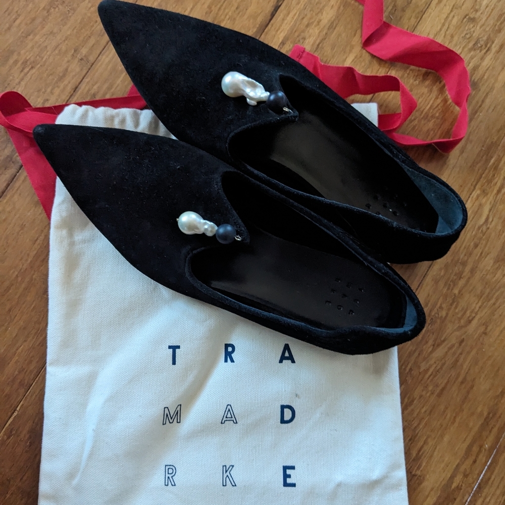 Trademark TRA MAD RKE babouche decorated pearl slipper